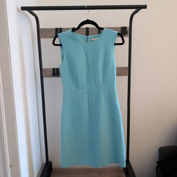Turquoise "Carrie" Diane Von Furstenberg Dress - Picture 1 of 8